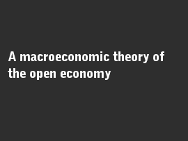 Online quiz A macroeconomic theory of the open economy